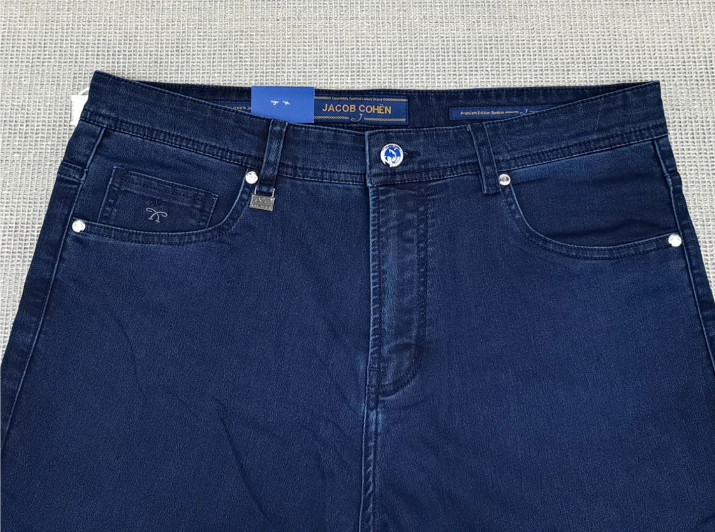 Jeans Thin Cotton Men 2026 Spring Summer new fashion straight breathable outdoors comfort Zipper Big size 30-40 Pants