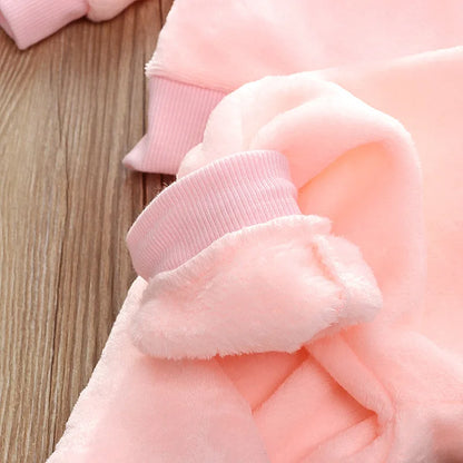 New Autumn Winter Baby Clothes Children Sleepwear Girls Fashion Cartoon Long Sleeve Top Pants Toddler Boys Costume Kids Pajamas