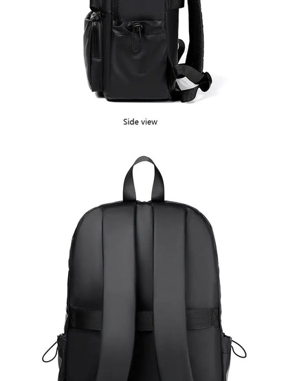 A 14 Inch Computer Backpack Large Capacity Simple Durable Men's Backpack Lightweight Men's Travel Backpack Student Schoolbag