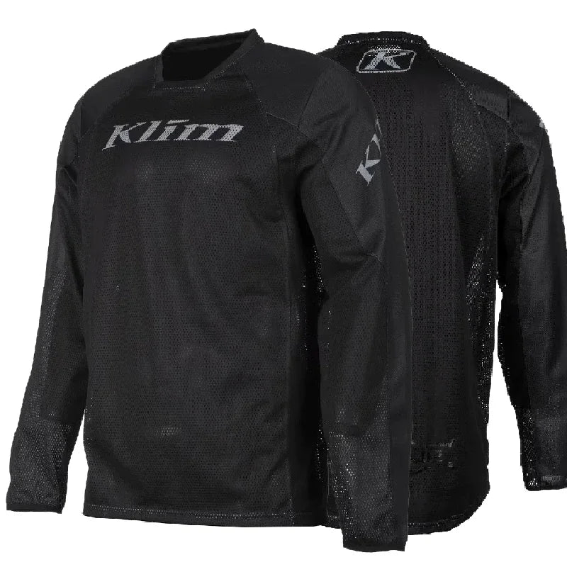 For Klim Motorcycle T-shirt GP Racing Men breathable Long Sleeve Mountain Downhill Bike Clothes DH MTB Offroad Motocross Jerseys