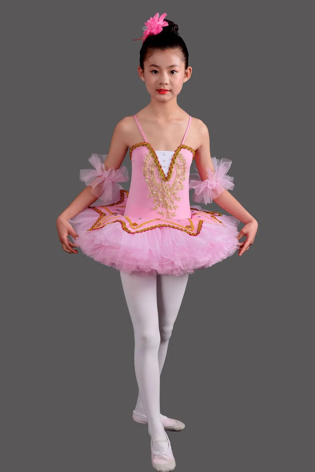Summer Ballet Dresses Kids Outfit Dance Costumes Girls Clothes Vestidos Ballerine Girl Dress Tutu Ballet Leotards Children's Day