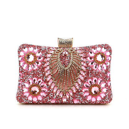 Tassel Women Evening Bags Diamonds Small Day Clutch Luxury New Chain Shoulder Handbags For Party Holder Purse