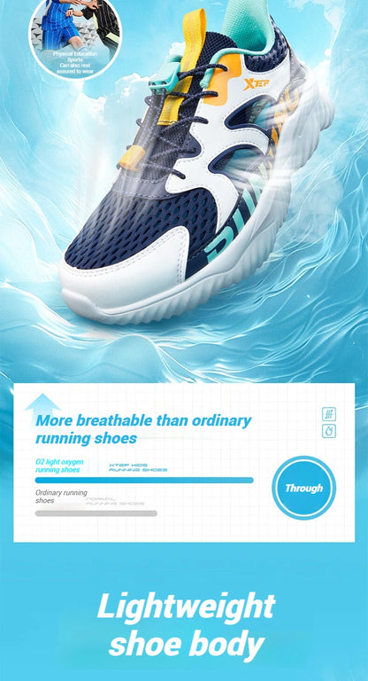 Light Oxygen Unisex Running Shoes  Spring Shock Absorption Lightweight Breathable Teenager's Sports Shoes 676216119185
