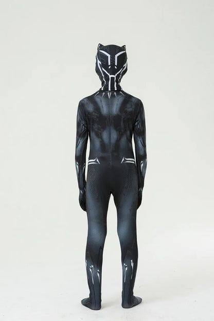 Anime Black Panther And Wizard of Oz Cute Lion Cosplay Costume Bodysuits Children For Men Boys Halloween Superhero Jumpsuits