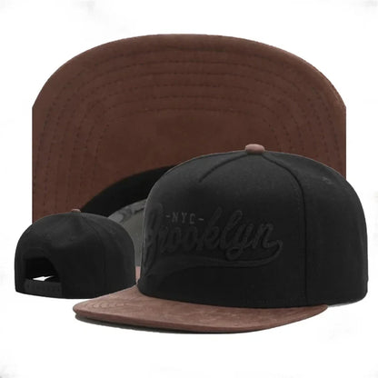 New Luxury Letters Fashion Flat Brim Snapback Hat for Men Women Adult Outdoor Adjustable Sun Baseball Cap Designer Cap Men