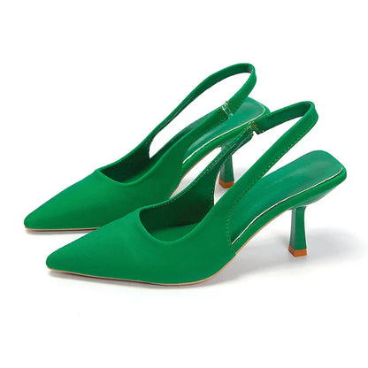 New Autumn Women's Shoes Fashion Women's Pumps Pointed Toe High Heels Shallow Women's Sandals