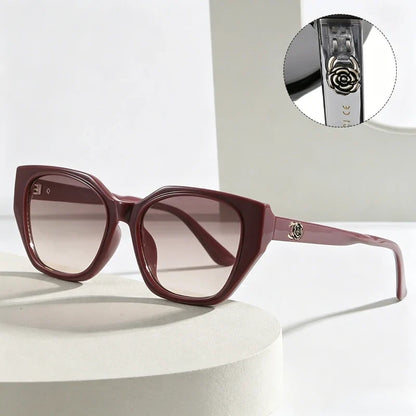 Women's Cat Eye Sunglasses for Women UV400 Gradient Lenses Casual Streetwear Shades Ladies Sun Glasses Lentes De Sol Mujer