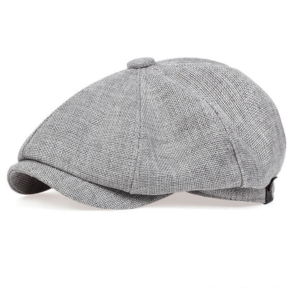 Men Casual Newsboy Hat Spring Autumn Retro Beret Hats Wild Casual Hats Unisex Wild Octagonal Cap for Men Street Caps Gorras