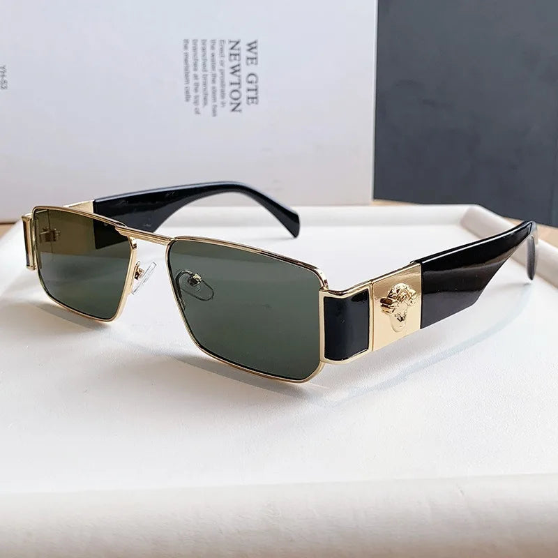 New Fashion Brand Luxury Designer Sunglasses Men Women 2026 Leopard Vintage Elegant Shades Glasses Trendy Travel Top Sunglasses