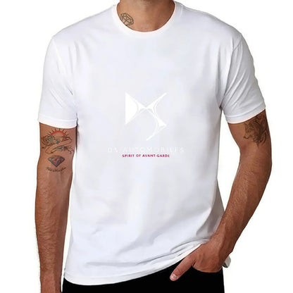White DS Automobiles - Spirit of Avant-Garde T-Shirt Blouse cute tops sports fans heavyweight t shirts for men