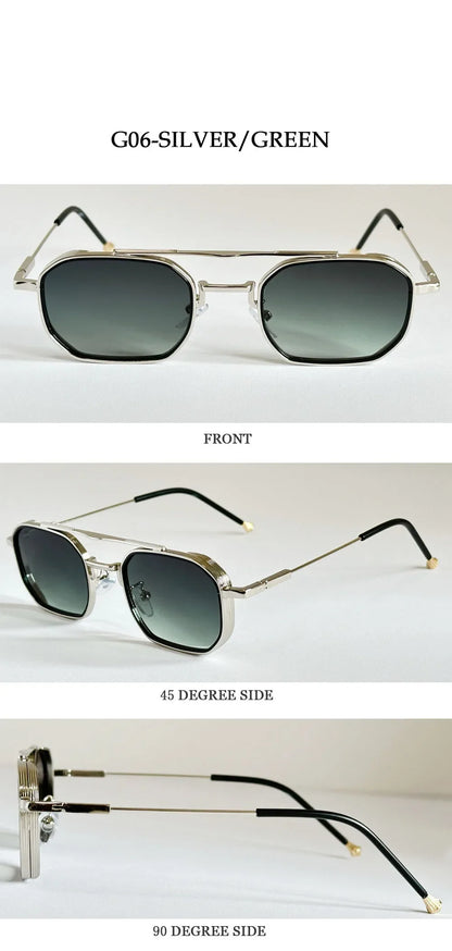2025 Square Sunglasses Women Trendy Vintage Steampunk Sunglass Men Luxe Fashion Glasses Gafas De Sol Hombre Lunette Soleil Femme