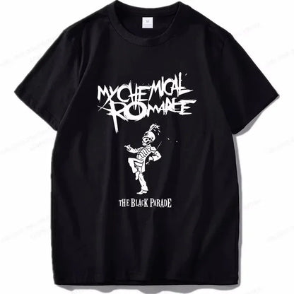 My Chemical Romance T Shirt Women Fashion Cotton T-shirts Cool Hip Hop Men Tshirt Casiual Summer Vintage Anime Unisex Top Tee