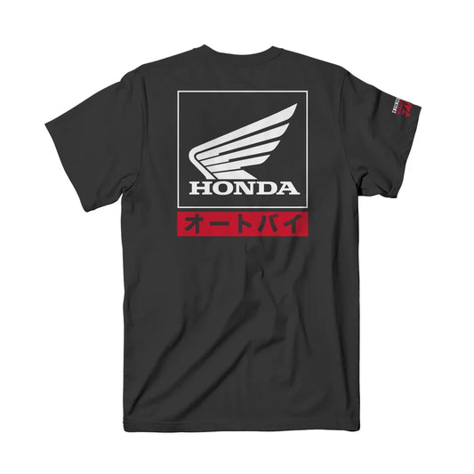 Honda Men's and Women's T-shirt  Summer Cotton Honda Tee Oversize Y2k Short-sleeved Spring and Autumn Motorcycle Cycling Top