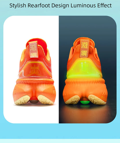 New Cushioning Running Shoes For Men Suitable Heavy Runners Lace Up Sports Women Non-slip Outdoor Athletic Male Sneakers