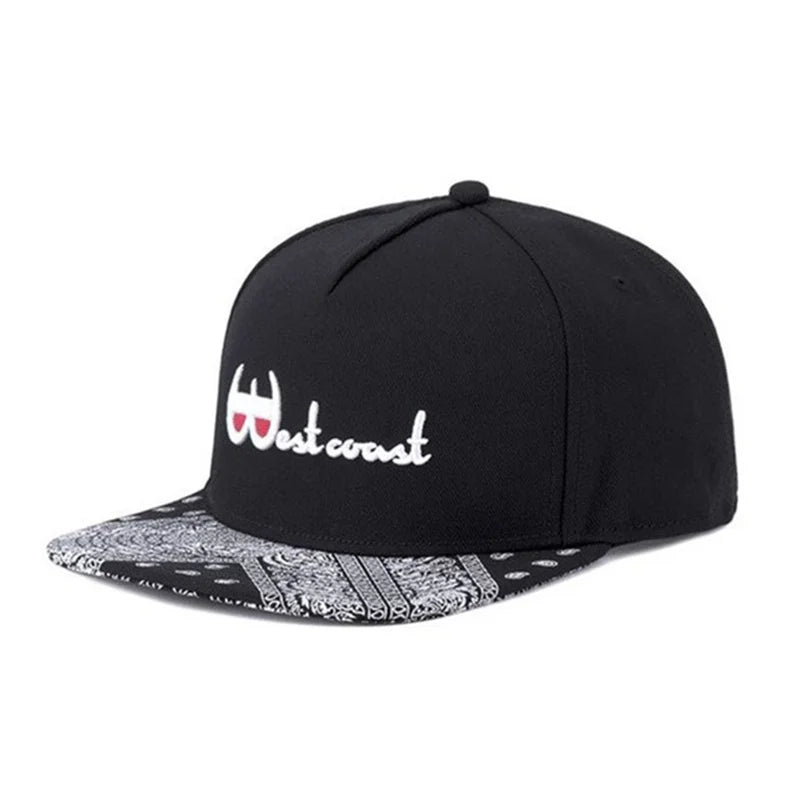 New Luxury Letters Fashion Flat Brim Snapback Hat for Men Women Adult Outdoor Adjustable Sun Baseball Cap Designer Cap Men