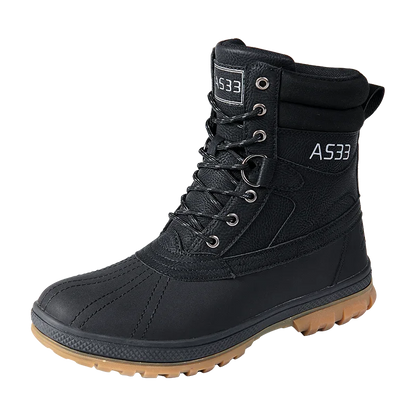 Plus Size 47 Outdoor Men Boots Winter Snow Boots for Men Training Work Boots Waterproof Slip-Resistant Keep Warm Winter Shoes