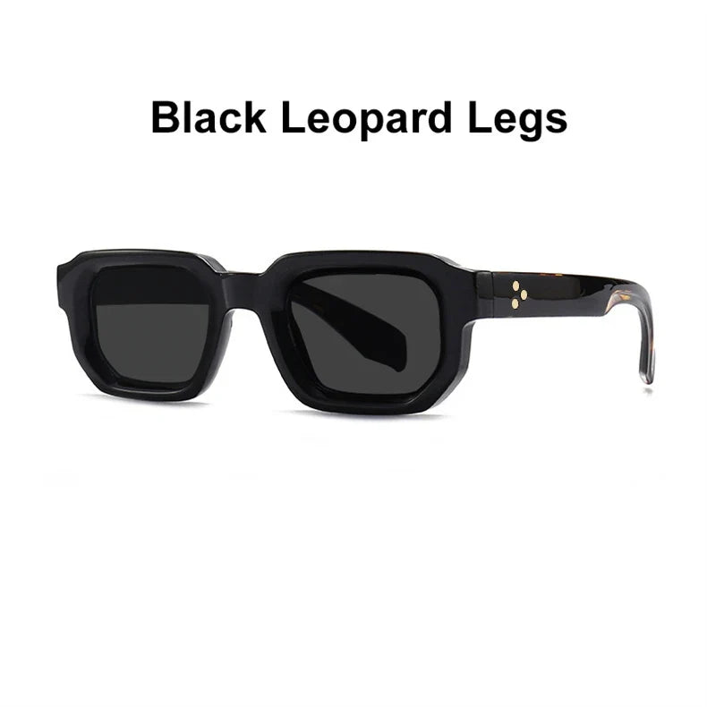 New Myopia Sunglasses Narrow Frame Women Luxury Brand Design Trendy Sunglass for Men Charm Retro Square Glasses UV400