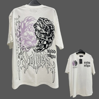 JAPAN BUSHIDO Anime Printed Men T-shirt City Fitness Training Sportswear Loose Casual Crewneck Men's T Shirts Couples Cotton Tee