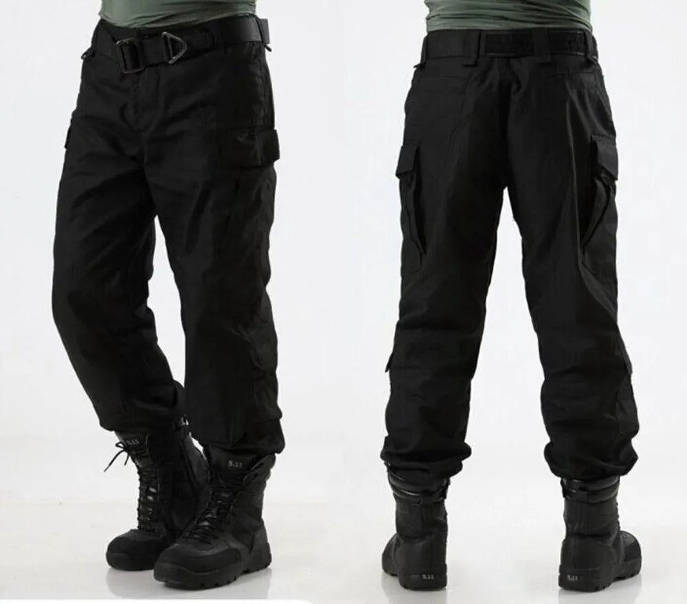 Men's Uniform Camouflage Tactical Multicam Cargo Pants Army Combat Long Trousers Fisthing Climbing Hunting Pants