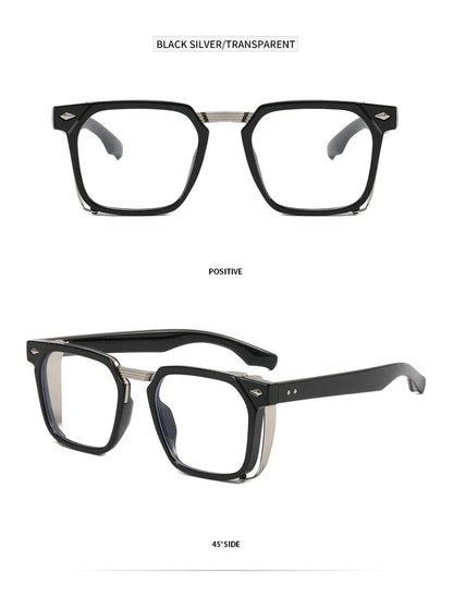 2023 Fashion Punk Sunglasses For Men Vintage Square Steampunk Glasses Luxury Sunglasses Women Trending Sonnenbrille Gafas De Sol