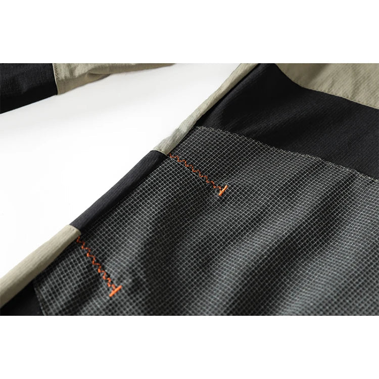 Men's Mountaineering Outdoor Pants with Four-Sided Elastic Quick Drying Pants, Light and Thin Summer Elastic Breathable Quick Dr