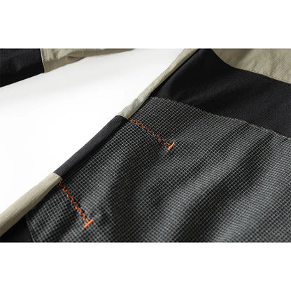 Men's Mountaineering Outdoor Pants with Four-Sided Elastic Quick Drying Pants, Light and Thin Summer Elastic Breathable Quick Dr
