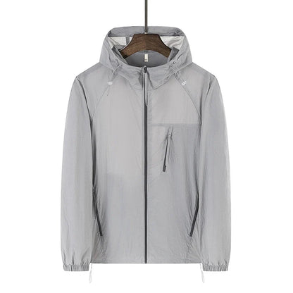 Summer Windbreaker Men Women Lightweight Sun Protection Jacket Unisex Camping Climbing Hiking Outdoor Waterproof Coat