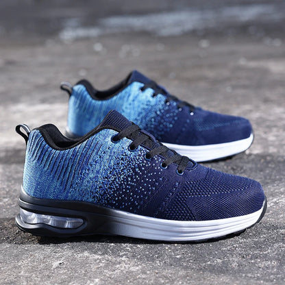 Lightweight Safety Shoes Women Men Air Cushion Work Sneakers Steel Toe Shoes Construction Safety Boots Anti-smash Work Shoes