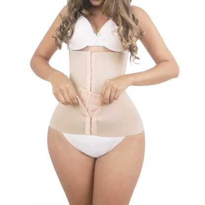 Fajas Colombians Waist Trainer Double Compression BBL Shaper Tummy Control Slimming Sheath Flat Belly Adjustable Shapewear