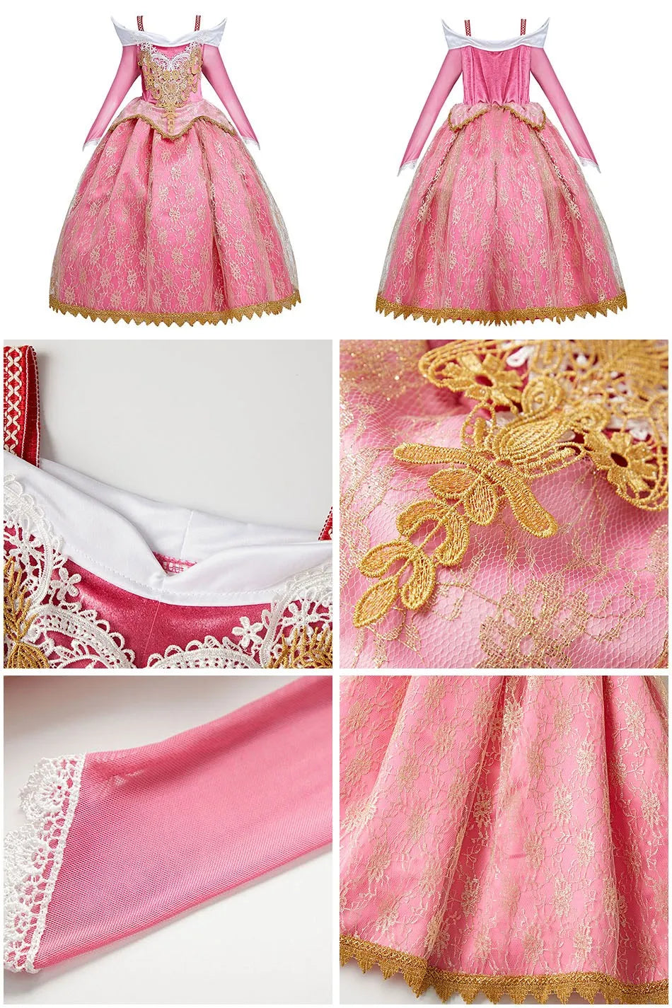Kids Encanto Mirabel Isabela Dolores Costume Girls Elsa Belle Rapunzel Mermaid Carnival Cosplay Dress Children Princess Clothes