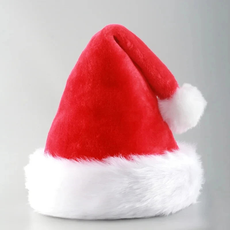 Santa Beard Christmas Costume Set,3pcs/set (Santa Claus Fake Long Beard and Hat,Storage Bag),Santa Beard Costume Accessories