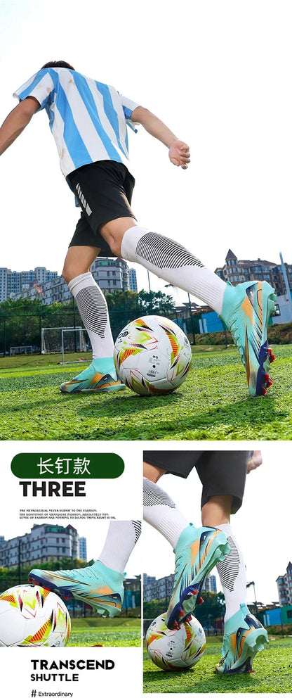 New Men Football Boots Adult Society Original Indoor Professional Women Soccer Shoes Unisex Ultralight Football Shoes Sneakers