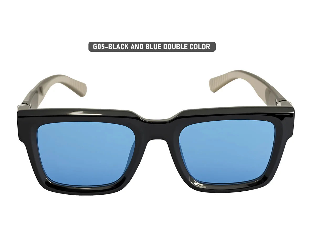 2026 Square Sunglass Men UV400 Protection Vintage Retro Sunglasses Women Trendy Luxury Fashion Glasses Gafas De Sol Hombre Vasos