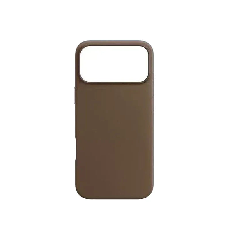 Official Leather Case for MagSafe Wireless Charging Case for IPhone 17 Pro Max Air 16 15 14 13 Pro Max Original Anti-Drop Cover
