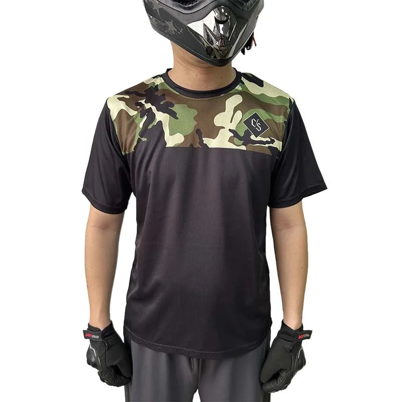 2026 Motocross Jersey Loose Rider Shirt Enduro MTB Downhill Jersey BMX MX Bicycle DH Maillot Ciclismo Hombre Jersey