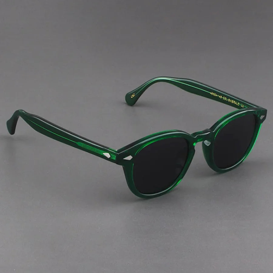 Johnny Depp Polarized Sunglasses Men Women UV400 Lemtosh Sun Glasses Brand Retro Acetate Frame For Male Eyeglasses Eyewear