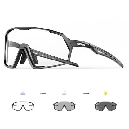 Photochromic Sunglasses Man MTB Climbing Glasses Outdoor Sports Bike Cycling Glasses Women Driving Bicycle Goggles UV400