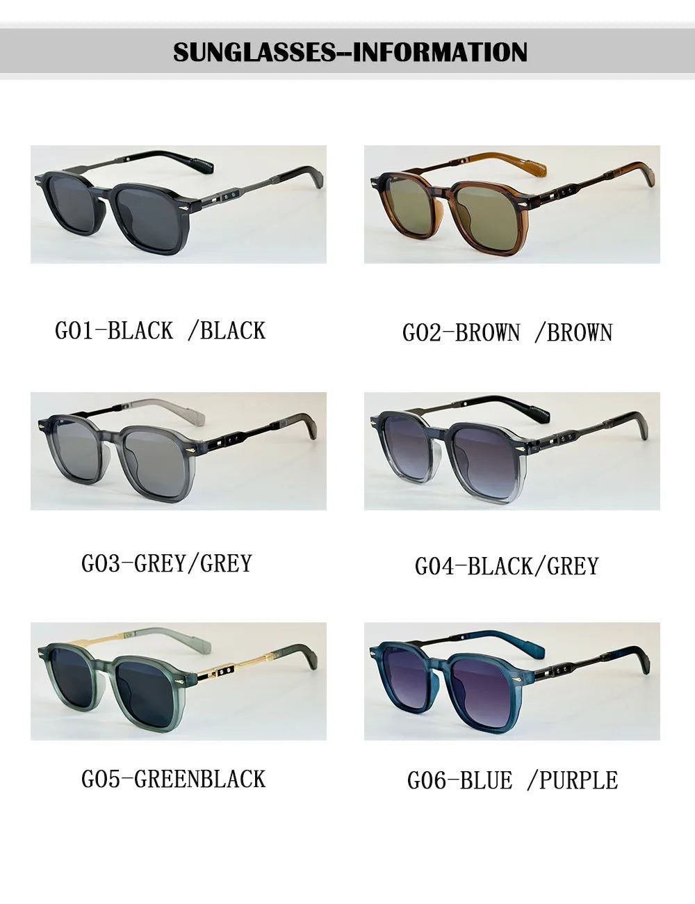 Vintage Sunglasses Women 2025 Square Sunglass Men Vacation Fashion Glasses Gafas De Sol Hombre Lunette Soleil Femme Dropshipping