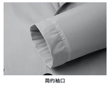 Summer Lightweight Sun Protection Blazer for Men - Stylish, Breathable, Casual, Icy Sensation, Lightweight, Silky Elastic Blazer