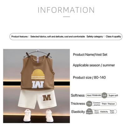 1Set Boys Girls Leisure Set Fashion Cartoon Children Short Sleeve Shorts Sets Summer Kids Clothes Baby Tee+Short Pants Tracksuit