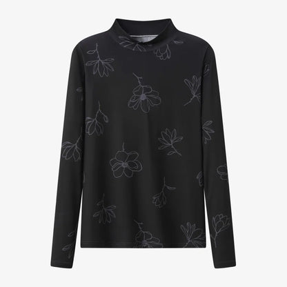 AS AW25 super soft high quality expensive cupro collection shirt + slip dress + skirt + print mockneck woman matching set