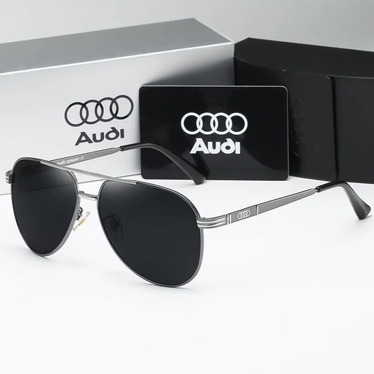 UV400 Polarized AntiGlare Retro Flight Sunglasses Glasses for Motorcycle Classic FrogEye Outdoor Glasses Men Women 558