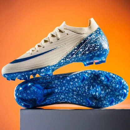 New Men Professional Unisex Soccer Shoes Sport Ultra-light Football Boots Cleats Grass Non-slip Training Match FG/TF