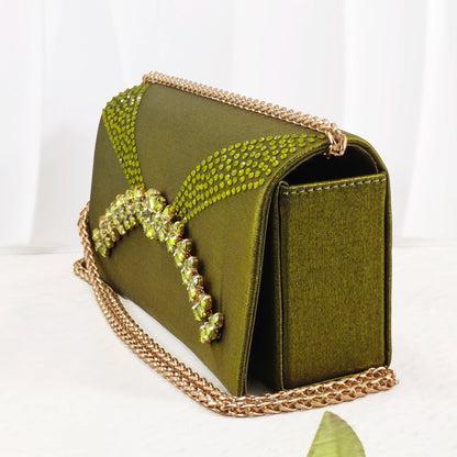 Italian Design Slip-on High Heels and Matching Three-Dimensional Bag Nigeria Party Pointed Shoes with Bag or a Pair of Shoes