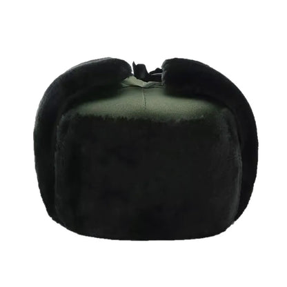 Outdoors Thick Bomber Hat Warm Ear Protection Winter Cap Casual Windproof Ushanka Fur Hat for Men Women