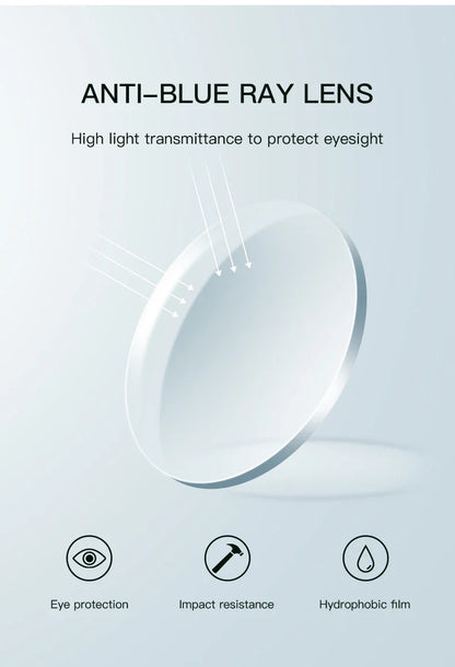 Fashion optical Frame Brand Design Women Eyeglasses Can Customized Prescription Anti-blue Light Prescription Glasses 3106