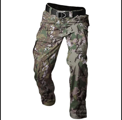 2026 City Tactical Cargo Pants Men Hiking   Hunting Pants Cotton Multi-pocket Stretch Flexible Man Casual Trousers