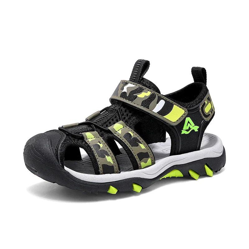 Summer Children Beach Sandals Brand Fashion Sneakers For Girls Size 28-39 Boys Footwear Kids Non-slip Sandalias Baby Shoes