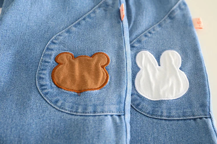 New Spring Autumn Baby Girl Clothes Children Boys Casual Cartoon T-Shirt Pants 2Pcs/Sets Toddler Sports Costume Kids Tracksuits