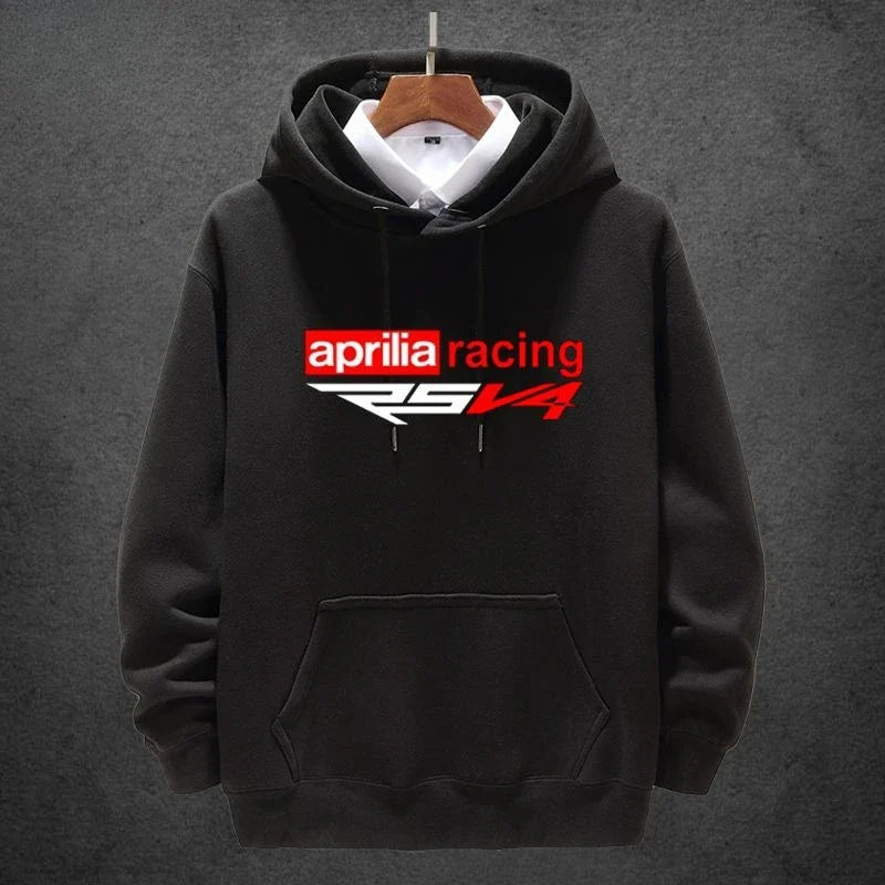 Italy Motorcycle Hoodie Heavy Locomotive Culture Clothes Men and Women Autumn and Winter Pullover Jacket Cycling Casual Hoodie